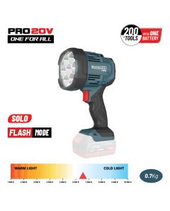 Φακός Προβολέας Μπαταρίας 20V BORMANN Pro BBP3905 , 10002500Lm, SOLO