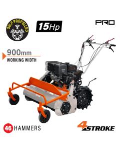 NAKAYAMA Pro PB8900  Καταστροφέας Aυτοκινούμενος Χόρτων NAKAYAMA Pro PB8900 ,Βενζινοκίνητος,15Hp,Τετράχρονος Κινητήρας