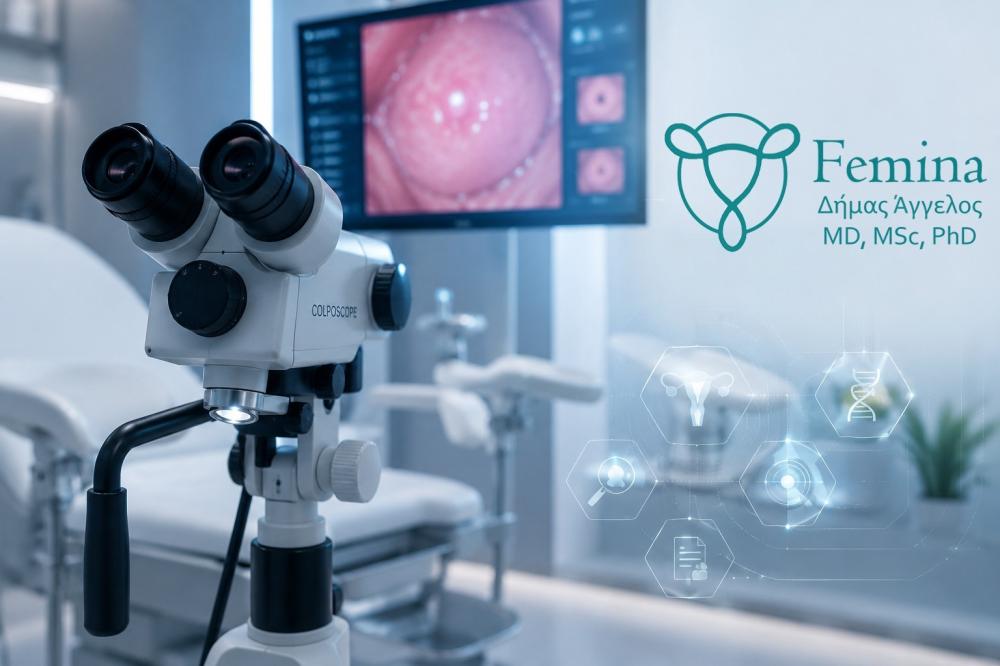 Kolposkopie in Preveza – Spezialisierte Zervixuntersuchung | Femina – Dimas Angelos MD, MSc, PhD
