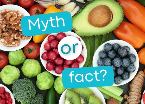 Διατροφικοι μύθοι και η αληθεια γυρω απο αυτούς