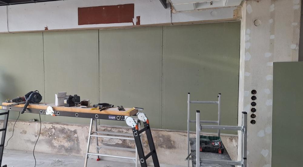 Τοποθέτηση Επένδυση Γυψοσανίδα με Μόνωση {noPicture}