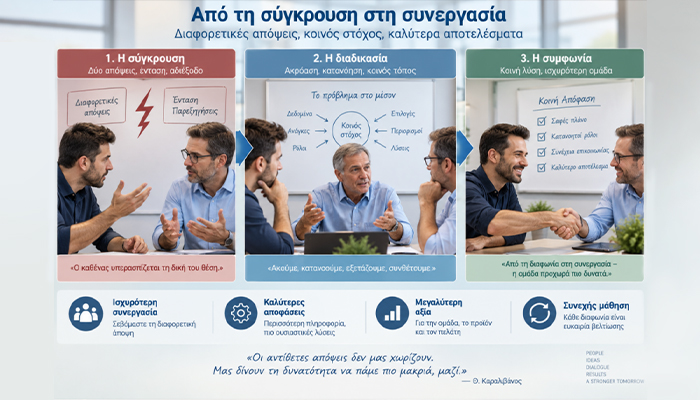 ΟΤΑΝ Η ΔΙΑΦΩΝΙΑ ΓΙΝΕΤΑΙ ΚΟΙΝΟΣ ΤΟΠΟΣ