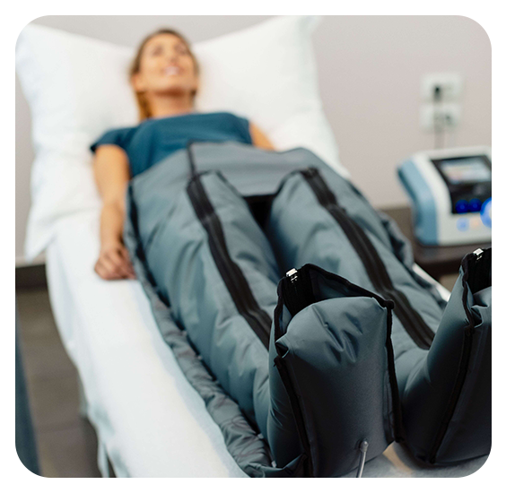 Συνδυαστική Θεραπεία Κρυοτζελ & Πρεσσοθεραπείας - PRESSO-VACCUM 