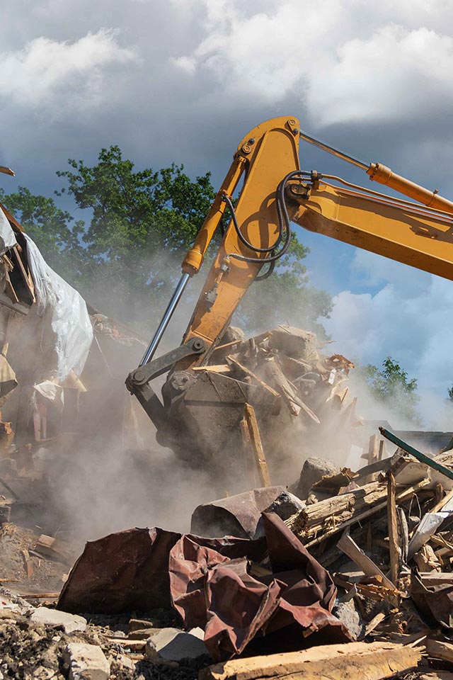 Αποξήλωση  Κατεδάφιση 