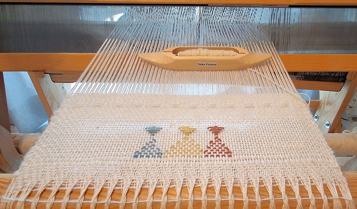 Στο Υφαντολόγιο δημιουργούμε. 