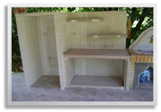 Τσιμεντένια Κουζίνα 