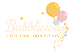 BUBBLICIOUS | Διοργάνωση εκδηλώσεων - Στολισμού γάμου & βάπτισης - Συνθέσεις με μπαλόνια Κέρκυρα