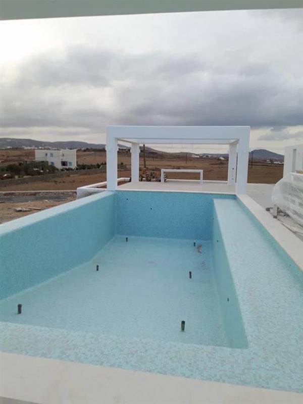 Κατασκευή πισίνας Πάρος