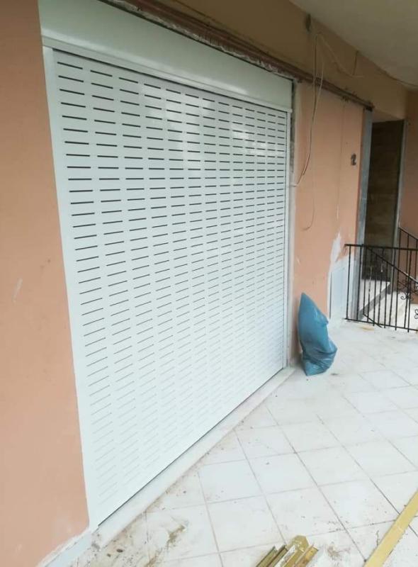 Ρολά αλουμινίου και παντζούρια - αεριζόμενα