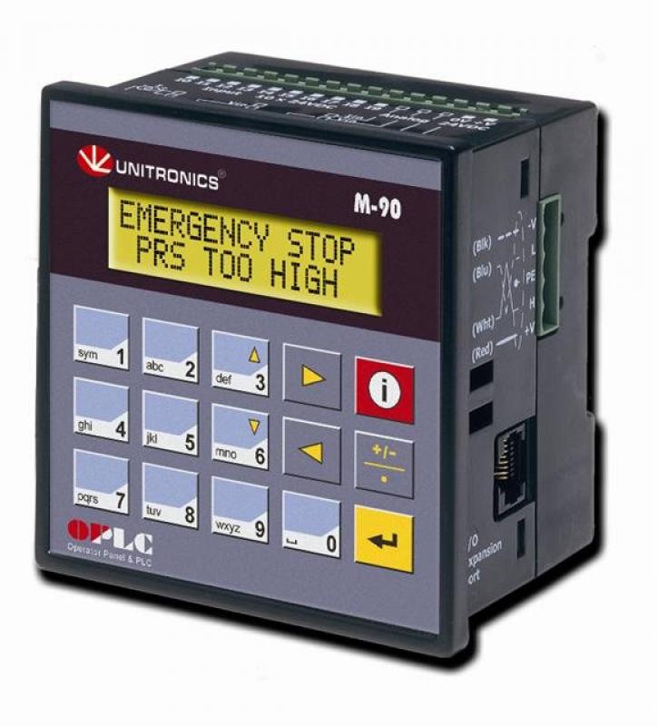 Контроллер м. Unitronics m90. Unitronics m90 внешний вид. Уставки Unitronics. Контроллер Unitronics m91-2-un2 m91 OPLC 2*16 12/10 Ioane/o.