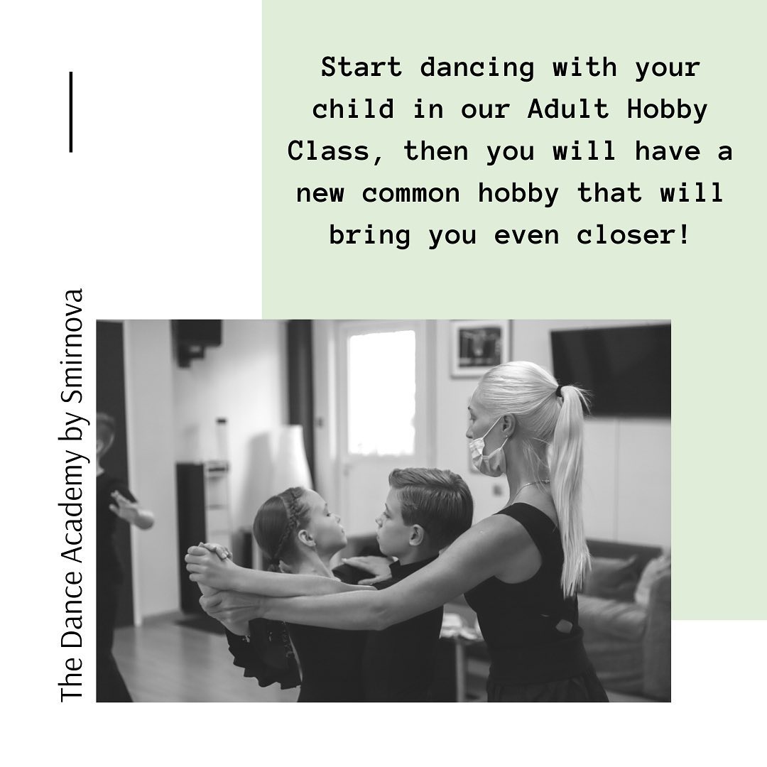 Start dancing with your child in our Adult Hobby Class,