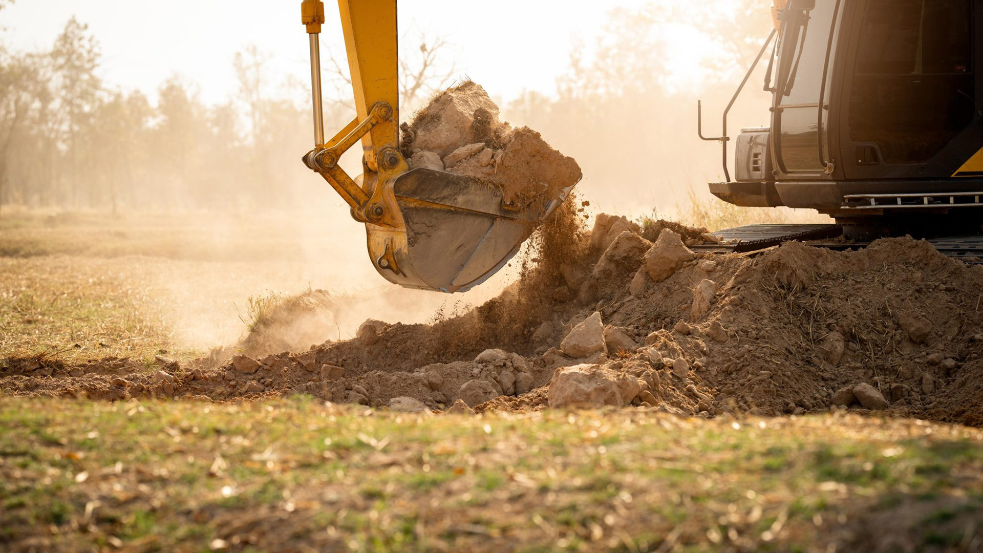Χωματουργικές εργασίες με επαγγελματισμό
